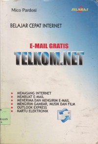 Belajar cepat internet e-mail gratis telkom.net