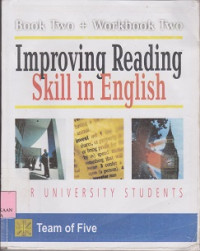 Improving reading skill in english : book two + workbook two