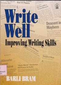 Write well : improving writing skills