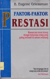 Faktor-faktor prestasi