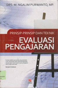 Prinsip-prinsip dan teknik evaluasi pengajaran