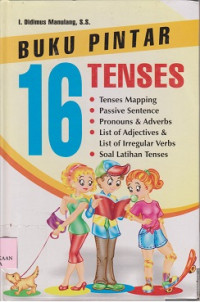 Buku pintar 16 tenses