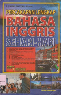 Percakapan lengkap bahasa Inggris sehari-hari