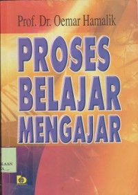 Proses belajar mengajar