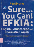 Sure...you can ! EFKIA : English for Knowledge and Information Access