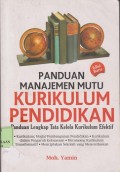 Panduan manajemen mutu kurikulum pendidikan panduan lengkap tata kelola kurikulum Efektif