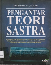 Pengantar teori sastra