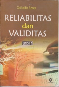 Reliabilitas dan validitas