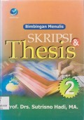 Bimbingan menulis skripsi & thesis 2