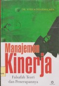 Manajemen kinerja : falsafah teori dan penerapannya