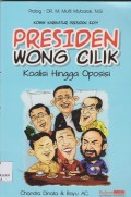 Komik Karikatur presiden 2014 Presiden Wong cilik koalisi hingga oposisi