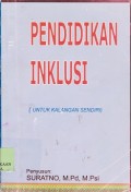 Pendidikan inklusi (untuk kalangan sendiri)