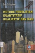 Metode penelitian kuantitatif dan R & D