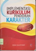 Implementasi kurikulum pendidikan karakter