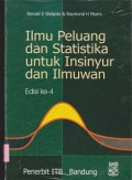 Ilmu peluang dan statistika untuk insinyur dan ilmuwan