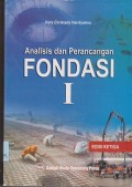 Analisis dan perancangan fondasi I