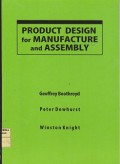 Product design for manufacture and assembly