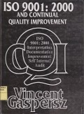 ISO 9001 : 2000 and continual quality improvement