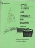 Applied statistics and probability for engineers