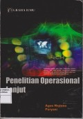 Penelitian operasional lanjut