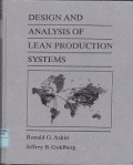 Design and analysis of lean production system