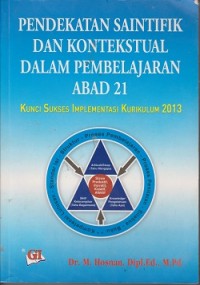 Pendekatan saintifik dan kontekstual dalam pembelajaran abad 21 kunci sukses Implementasi kurikulum 2013