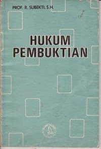 Hukum pembuktian