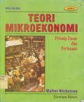 Teori mikroekonomi : prinsip dasar dan perluasan