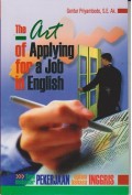 The art of applying for a job in english (Seni melamar pekerjaan dalam bahasa inggris)