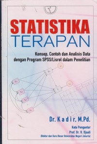 Statistika terapan : konsep, contoh dan analisis data dengan program spss/lisrel dalam penelitian