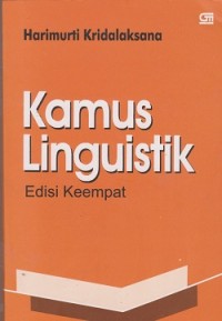 Kamus linguistik