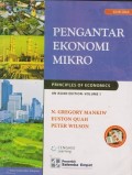 Pengantar ekonomi mikro : principles of economics