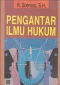 Pengantar ilmu hukum