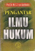 Pengantar ilmu hukum