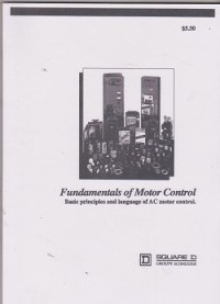 Fundamentals of motor control : basic principles and language of AC motor control