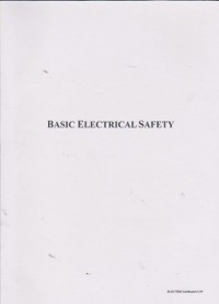 Basic electrical safety