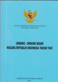 Undang-undang dasar negara republik Indonesia tahun 1945