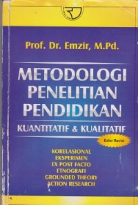 Metodologi penelitian pendidikan kuantitatif & kualitatif