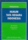 Pengantar hukum tata negara Indonesia