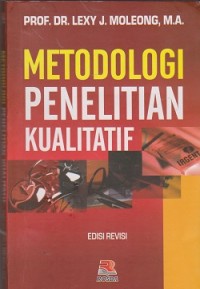 Metodologi penelitian kualitatif