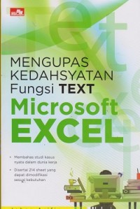 Mengupas kedahsyatan fungsi text microsoft excel