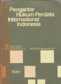 Pengantar hukum perdata internasional Indonesia