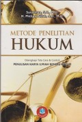 Metode penelitian hukum dilengkapi tata cara & contoh penulisan karya  ilmiah bidang hukum