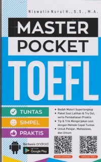 Master pocket Toefl