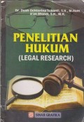 Penelitian hukum (legal research)