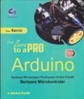 From zero to a pro arduino : panduan mempelajari pembuatan aneka proyek berbasis mikrokontroler