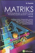 Matriks persamaan linier dan pemrograman linier