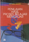 Penilaian hasil proses belajar mengajar