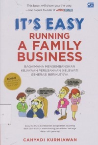 Its easy running a family business : Bagaimana mengembangkan kejayaan perusahaan melewati generasi berikutnya
**APBD