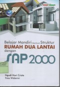 Belajar mandiri membuat struktur rumah dua lantai dengan SAP 2000